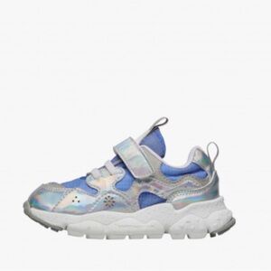 NWT Flower Mountain YAMANO 3 JUNIOR VL.
Faux-leather technical fabric sneakers